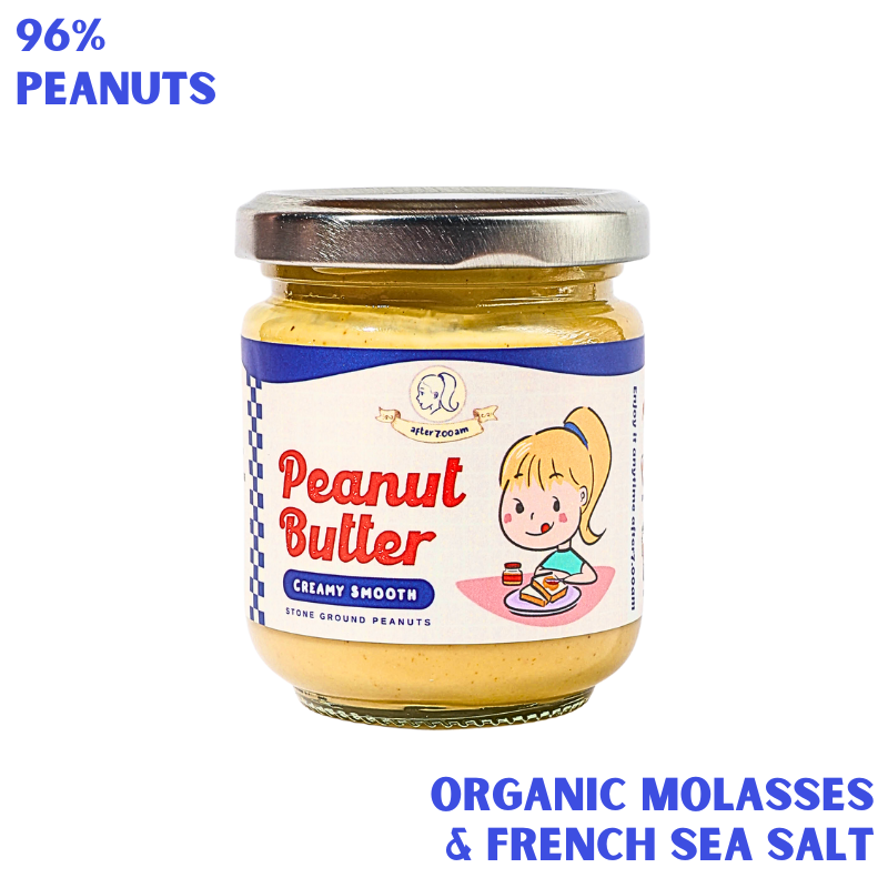 Peanut Butter - Organic molasses with french sea salt